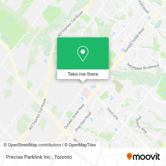 Precise Parklink Inc. map