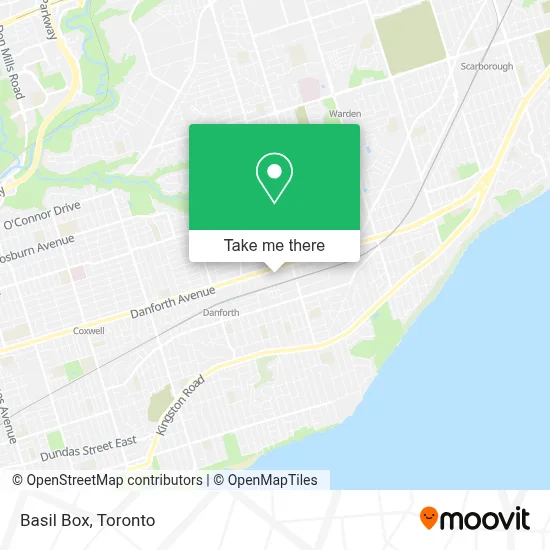 Basil Box map