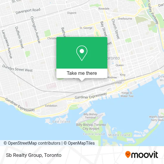 Sb Realty Group map