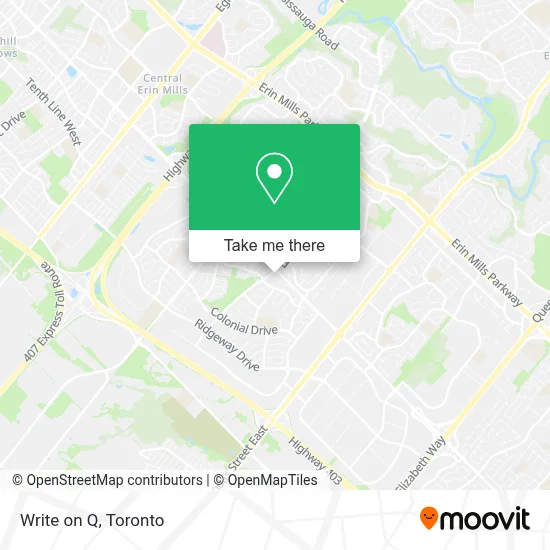 Write on Q map