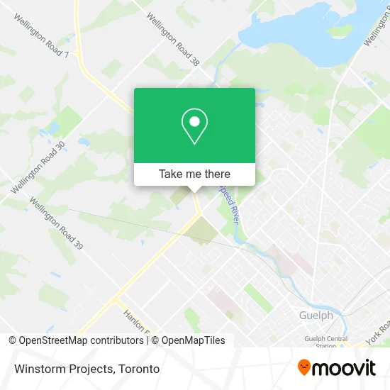 Winstorm Projects map