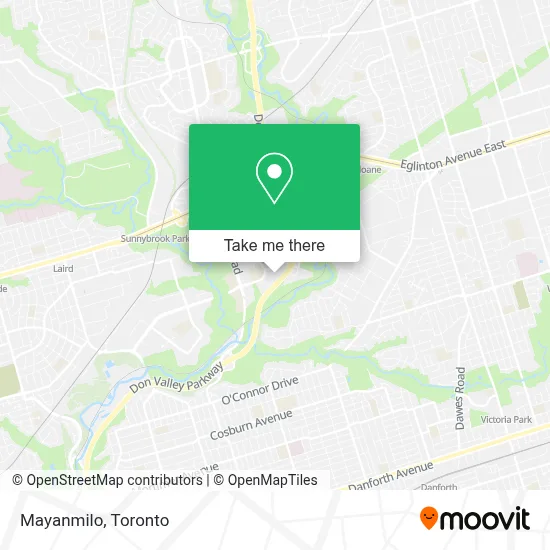 Mayanmilo map