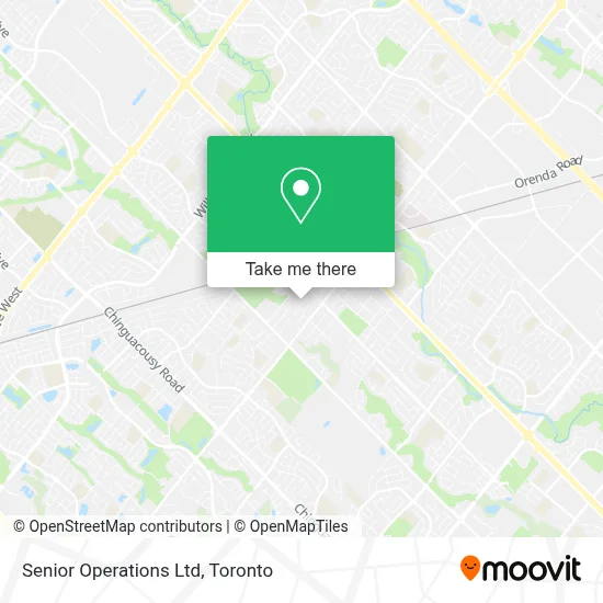 Senior Operations Ltd map