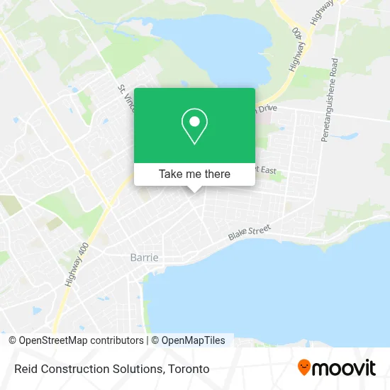 Reid Construction Solutions map