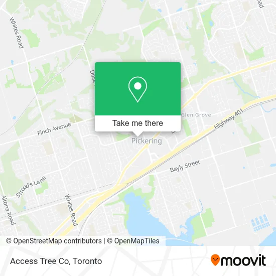 Access Tree Co map