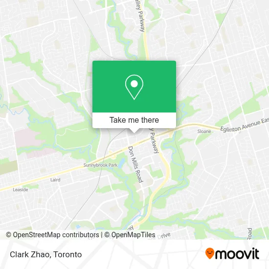 Clark Zhao map