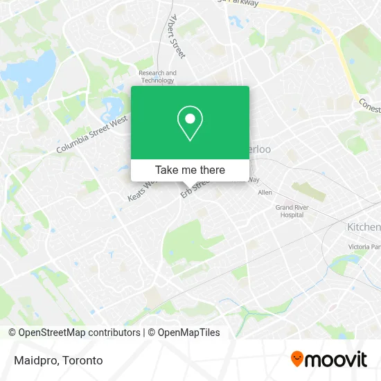 Maidpro map