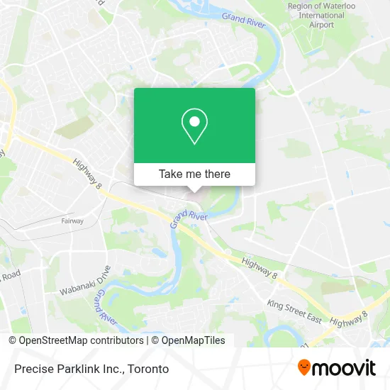 Precise Parklink Inc. map
