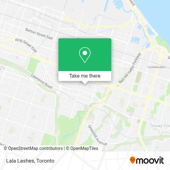 Lala Lashes map