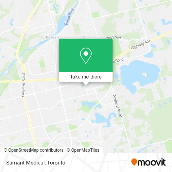 Samarit Medical map