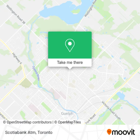 Scotiabank Atm map