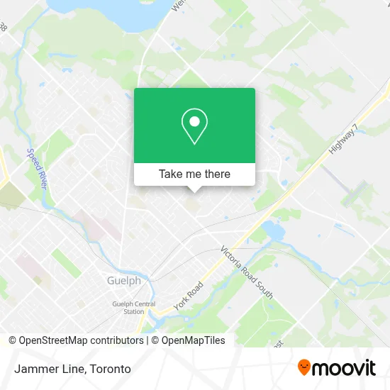 Jammer Line map