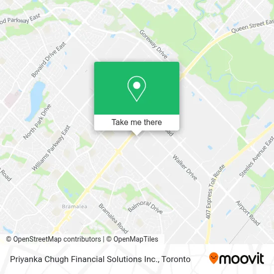 Priyanka Chugh Financial Solutions Inc. map
