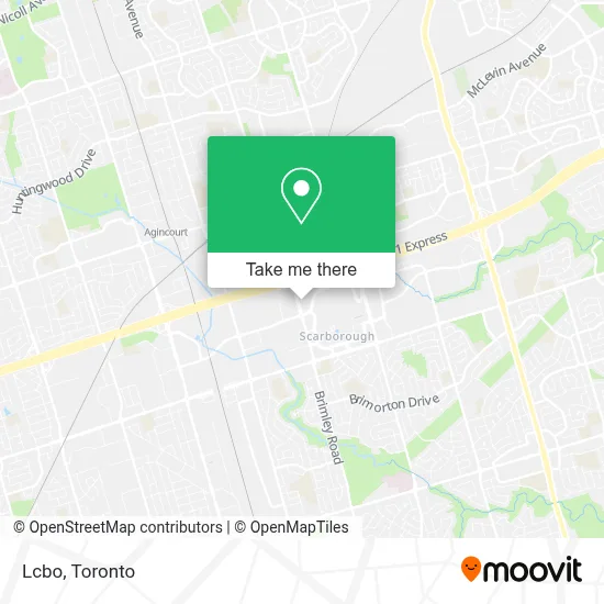 Lcbo map