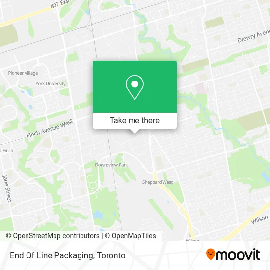 End Of Line Packaging map
