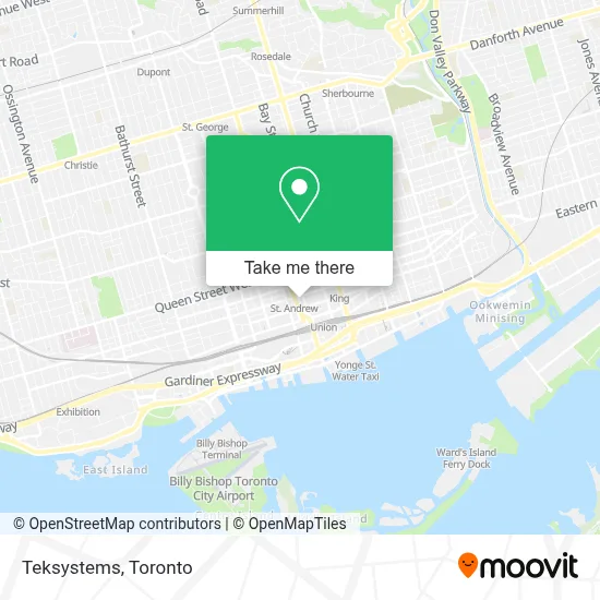 Teksystems map