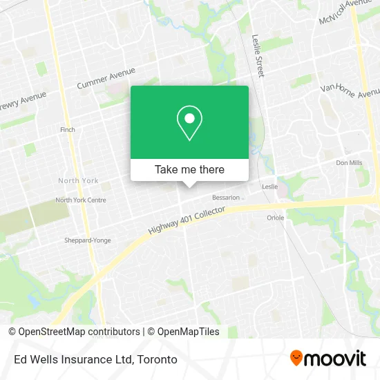 Ed Wells Insurance Ltd map
