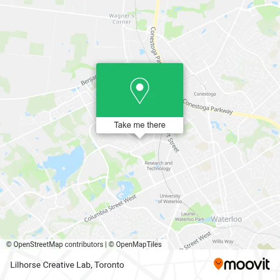 Lilhorse Creative Lab map