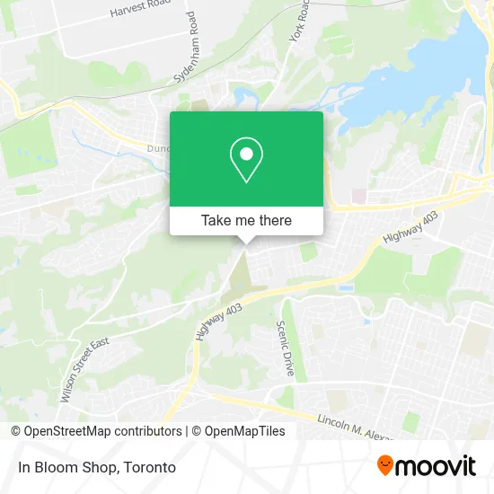 In Bloom Shop plan