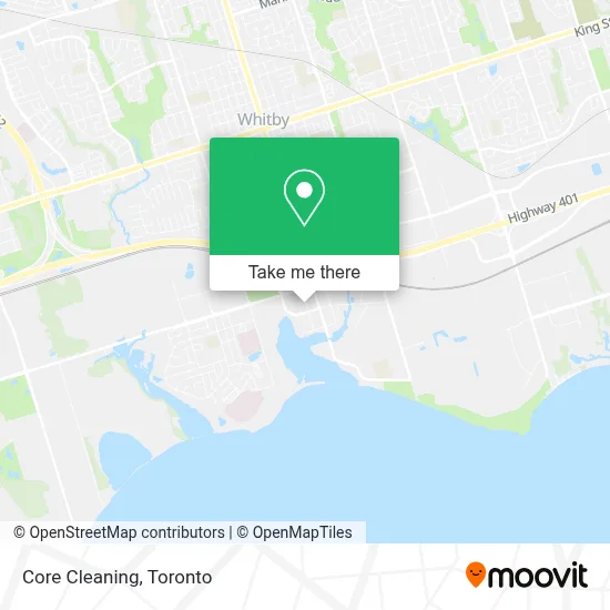 Core Cleaning map