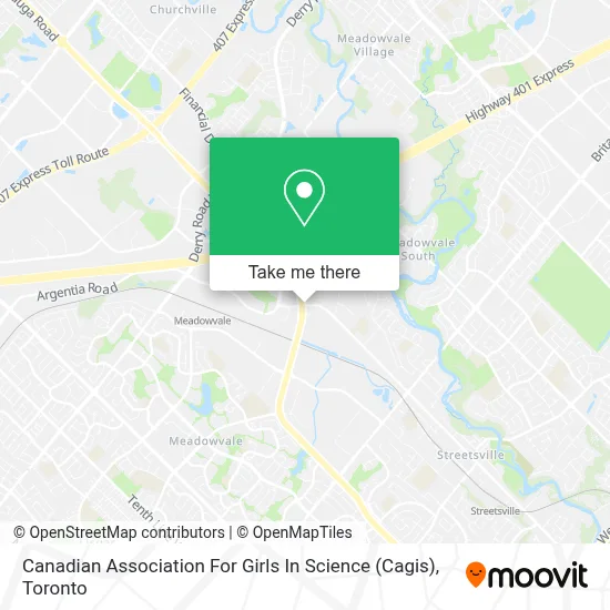 Canadian Association For Girls In Science (Cagis) map