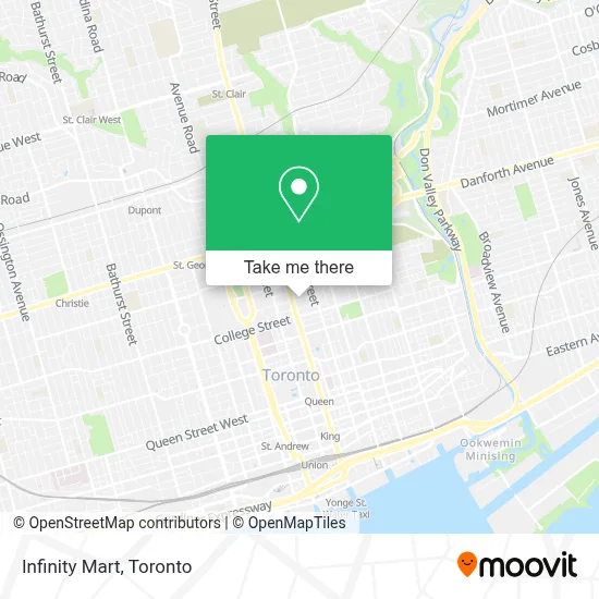 Infinity Mart map