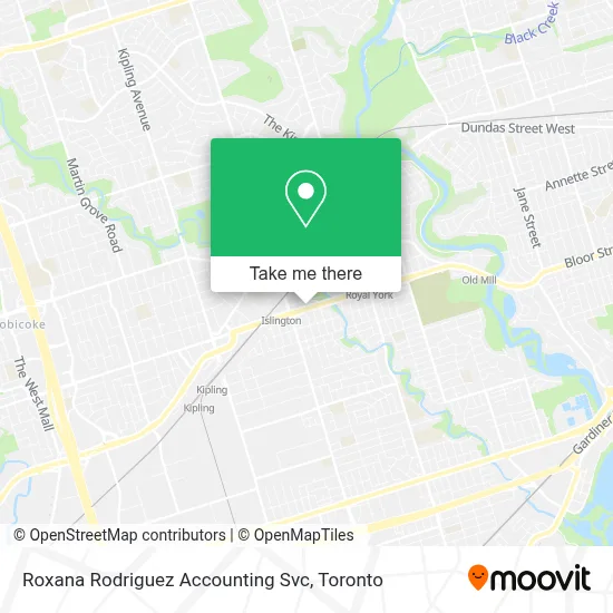 Roxana Rodriguez Accounting Svc map
