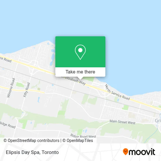 Elipsis Day Spa map