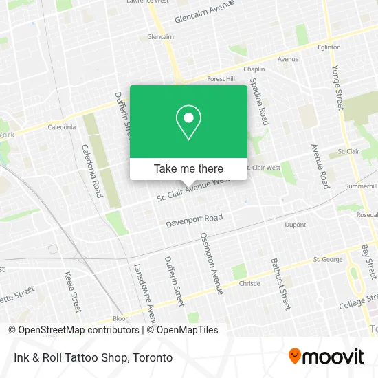 Ink & Roll Tattoo Shop map