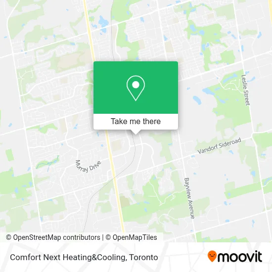Comfort Next Heating&Cooling map