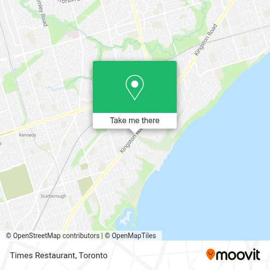 Times Restaurant map