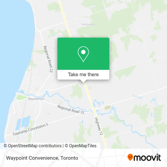 Waypoint Convenience map