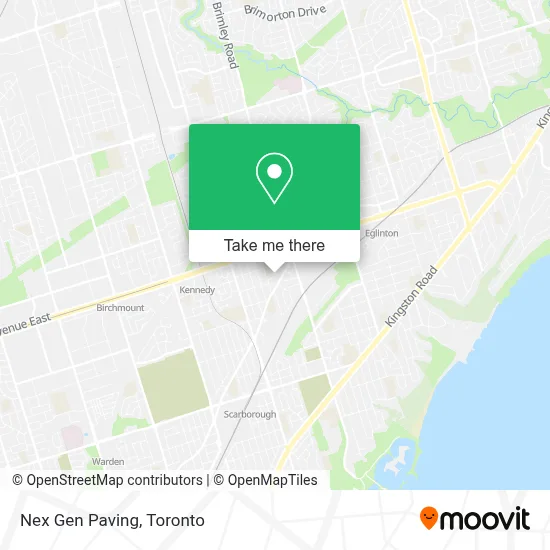 Nex Gen Paving map