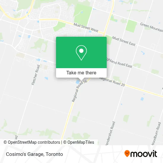 Cosimo's Garage map