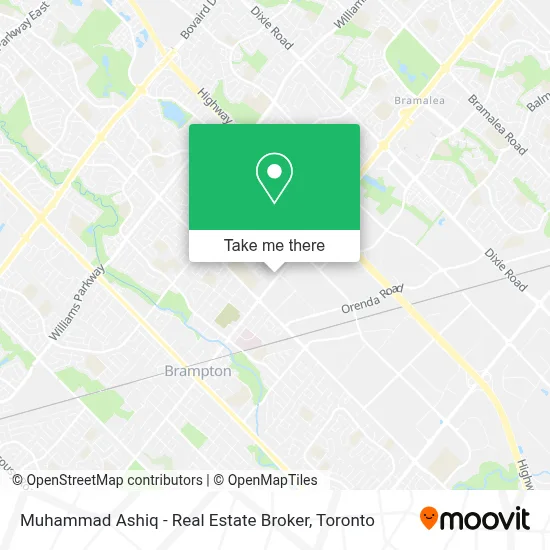 Muhammad Ashiq - Real Estate Broker map