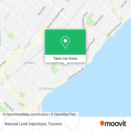 Natural Look Injections map