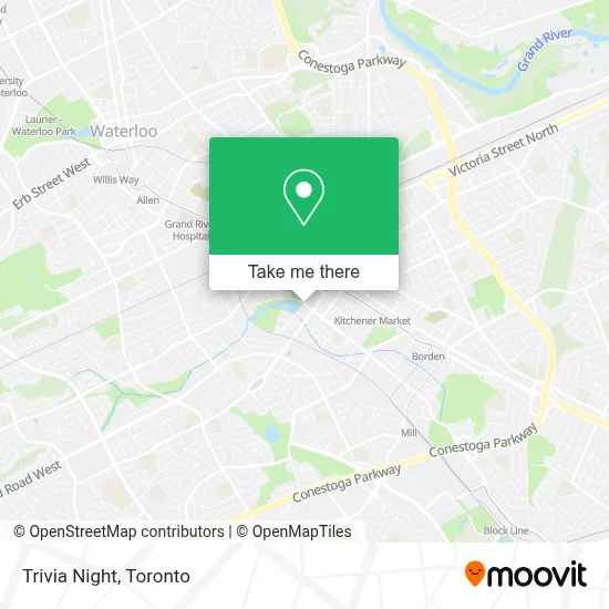 Trivia Night map