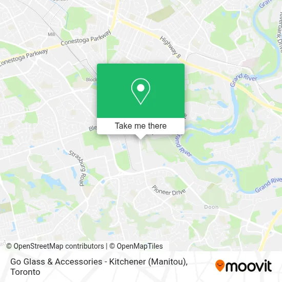 Go Glass & Accessories - Kitchener (Manitou) plan