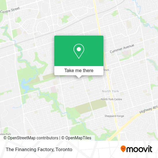 The Financing Factory map