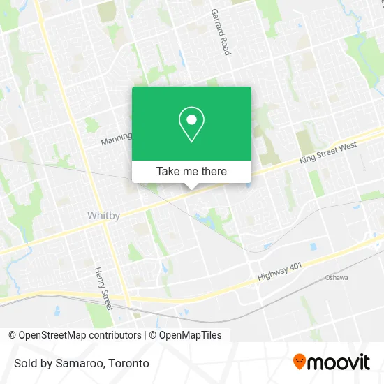 Sold by Samaroo map