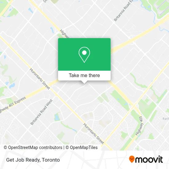 Get Job Ready map