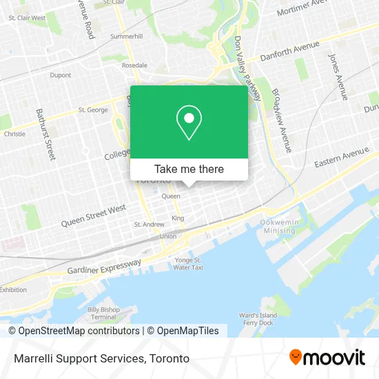 Marrelli Support Services map