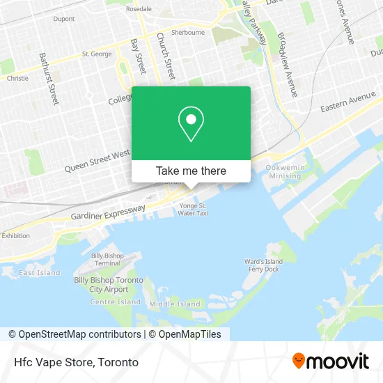 Hfc Vape Store map