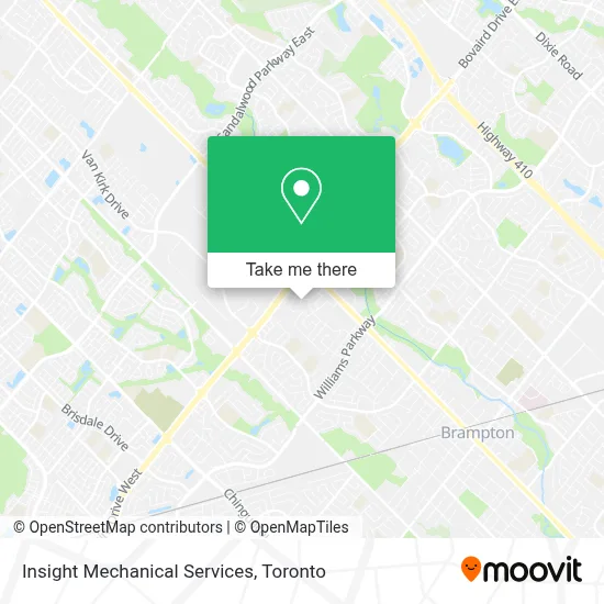 Insight Mechanical Services map