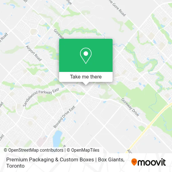 Premium Packaging & Custom Boxes | Box Giants map