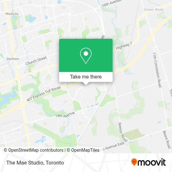 The Mae Studio map