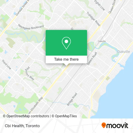 Cbi Health map