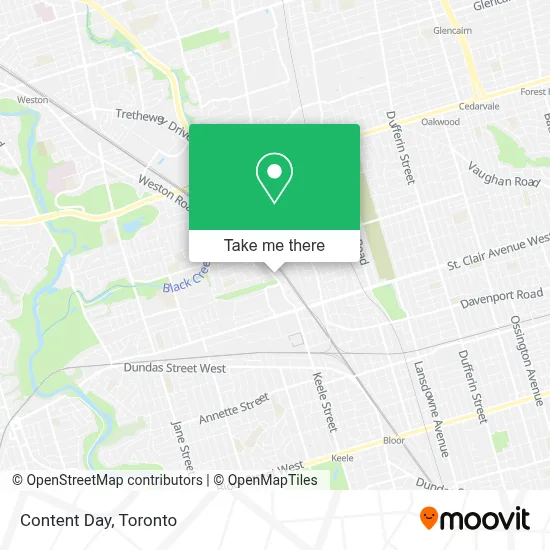 Content Day map