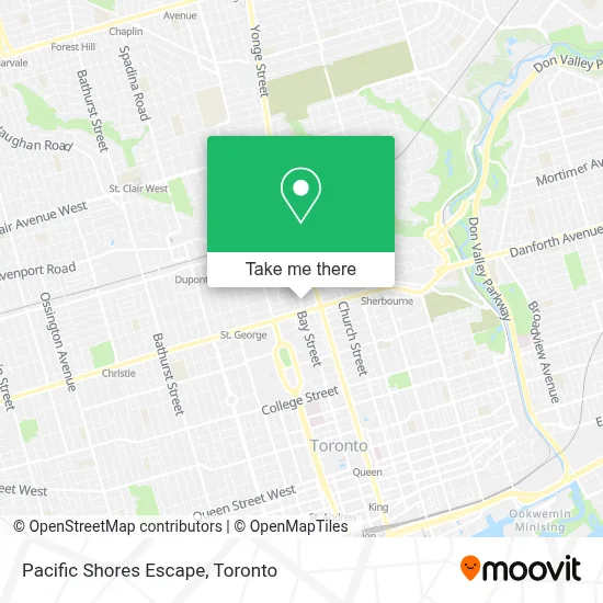 Pacific Shores Escape map