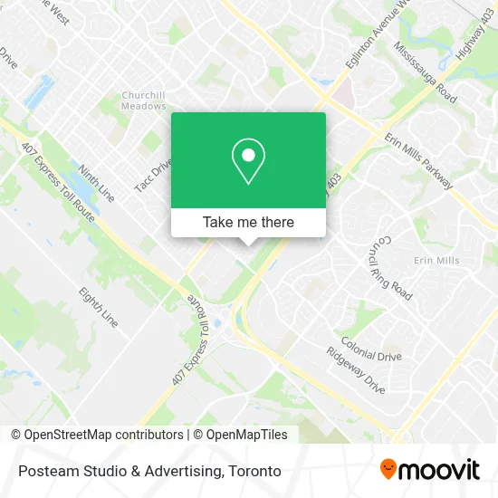 Posteam Studio & Advertising map